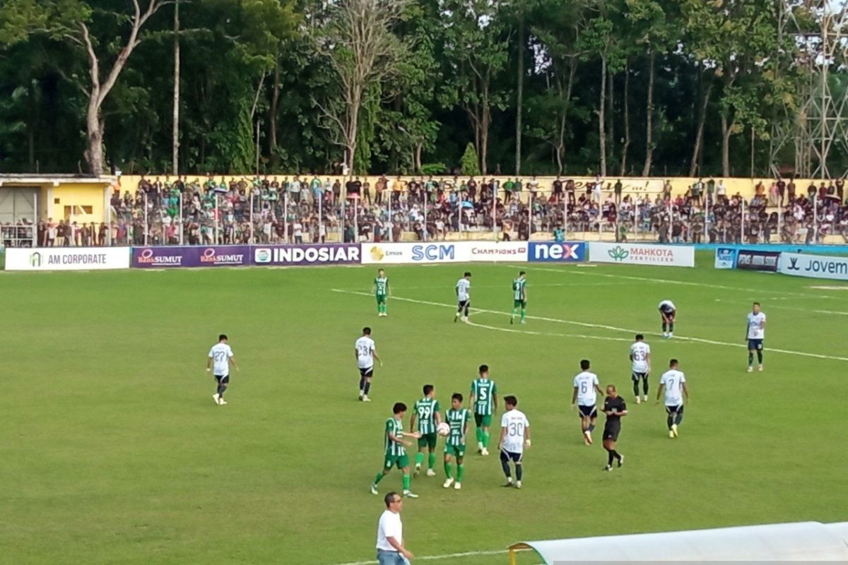 PSMS ditahan imbang PSPS 1-1